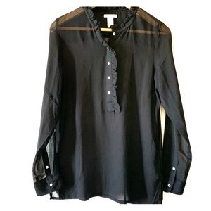 H&M Long Sleeve Button-Down Shirt
